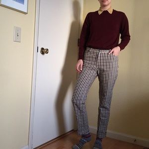Vintage Check Pants
